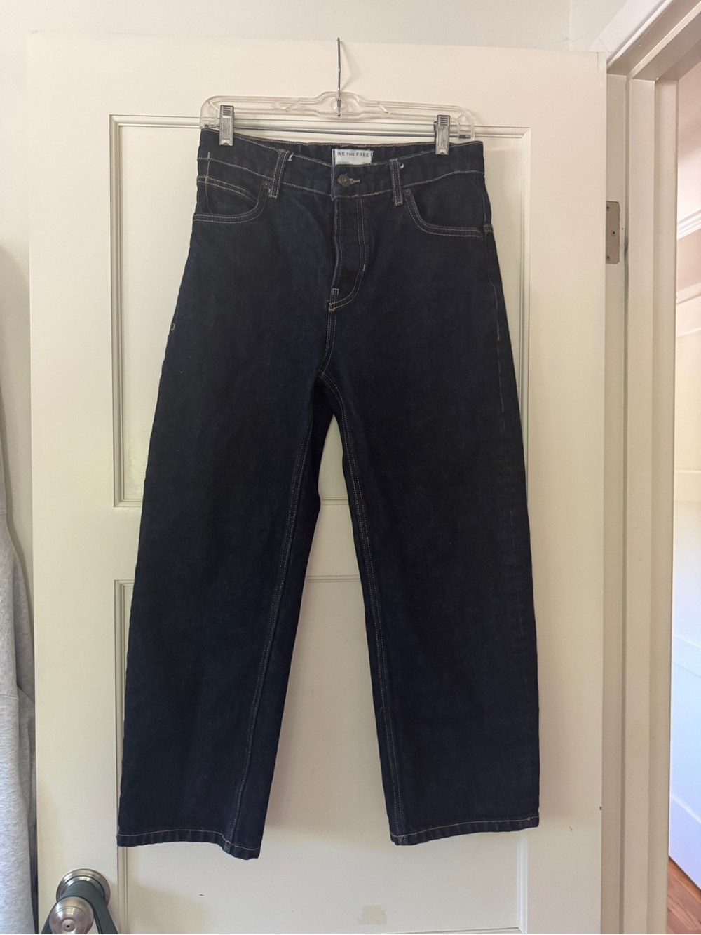 We The Free Black Cropped Ankle Jeans